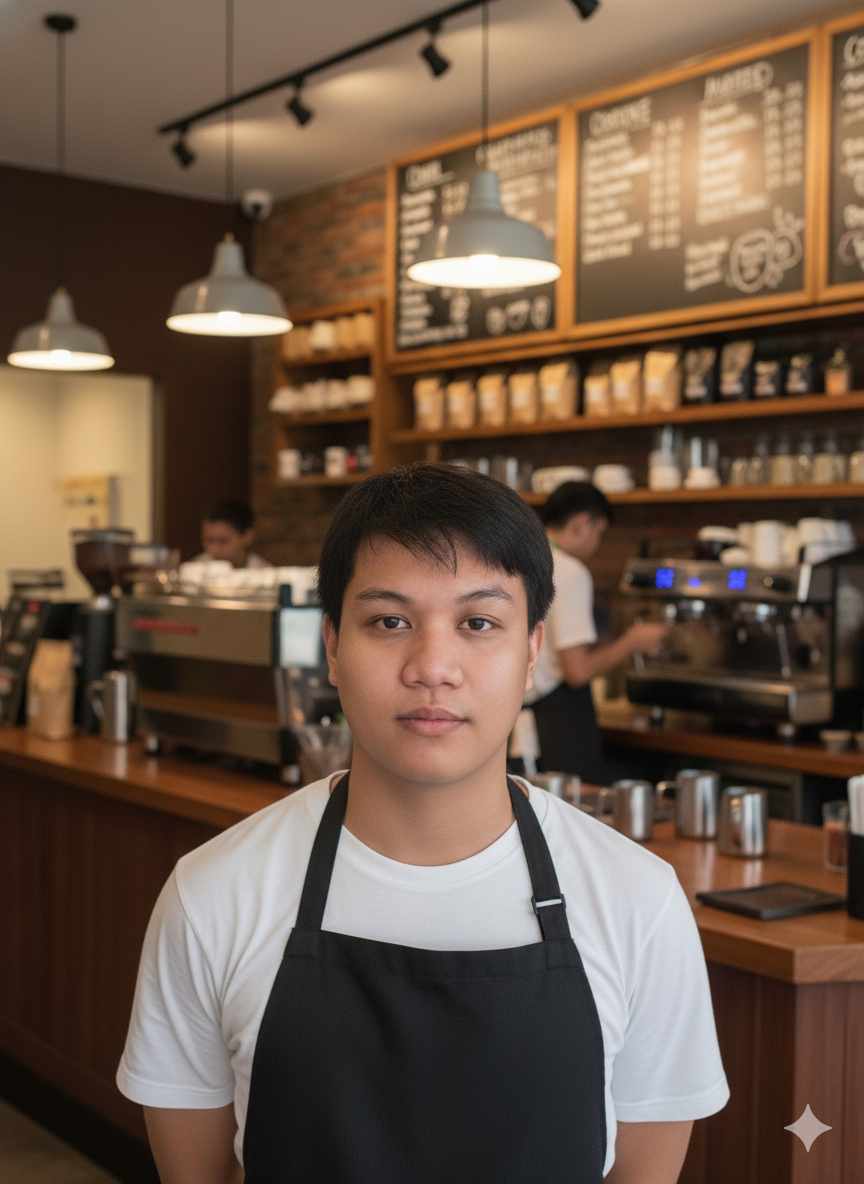 Team member John Klyde Valenzuela